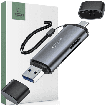 Tech-protect Adapter za čitač SD i micro SD kartica za prijenosne uređaje i USB 3.0