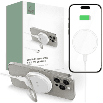 Tech-protect Tech-Protect Qi15W-A33 Magnetski Punjač Za Magsafe Iphone 13 14 15 15W