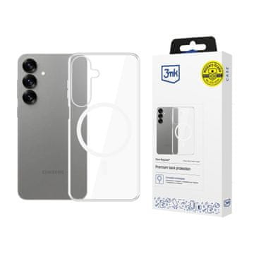 3MK Samsung Galaxy S25 - prozirna magnetska futrola