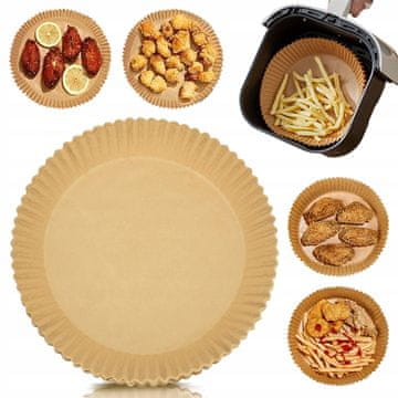 Okrugli papir za fritezu
