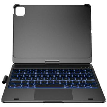 Flexbook Touch s tipkovnicom za iPad Air 11" 2024/2025 siva