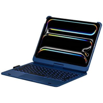 Flexbook Touch s tipkovnicom za iPad Pro 11" 2024/2025 tamnoplava
