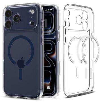 Spigen Spigen Ultra Hybrid Mag Futrola Za Iphone 17 Pro Max Magsafe Prozirna Tamboplava
