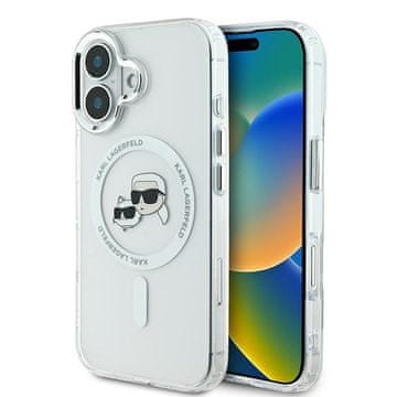 Karl Lagerfeld Karl Lagerfeld Tvrda Futrola Iml Karl & Choupette Za Iphone 16 6.1” S Logom