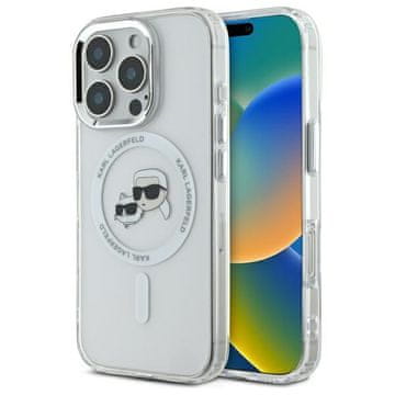 Karl Lagerfeld Karl Lagerfeld Tvrda Futrola Za Iphone Pro 6.3 Iml Magsafe S Metalnim Logom
