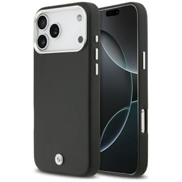 Bmw Metalna MagSafe maskica s znakom, potpuno omotana, za iPhone 17 Pro Max, crna