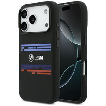 Bmw Bmw Silikonska Futrola Za Iphone 17 Pro Magsafe Horizontalna Linija S Okretnim Logom