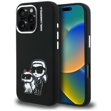 Karl Lagerfeld Silikonska Futrola Karl Lagerfeld Karl&Choupette Skick Za Iphone 16 Pro Max