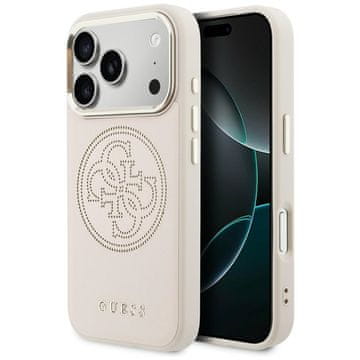 Guess perforirana 4G MagSafe maskica za iPhone 17 Pro roza
