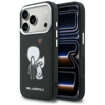 Karl Lagerfeld Futrola Karl Lagerfeld S Pozadinskim Logom Karl & Choupette, Magsafe Za Iphone 17 Pro