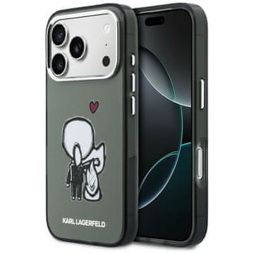 Karl Lagerfeld Karl & Choupette MagSafe maskica za iPhone 17 Pro crna