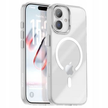 Innostyle Magnetska Futrola Ojačana Za Magsafe Iphone 17 Srebrna