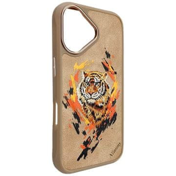 M&M Futrola za iPhone 16 - 3D tigar, MagSafe, elegantna zaštitna futrola, maskica
