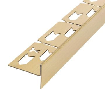 REA Letva za tuš kabinu 100cm Brush Gold