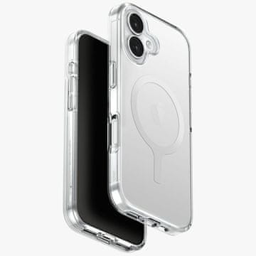 UNIQ Clario maskica za iPhone 17 s Magclick punjačem, prozirna