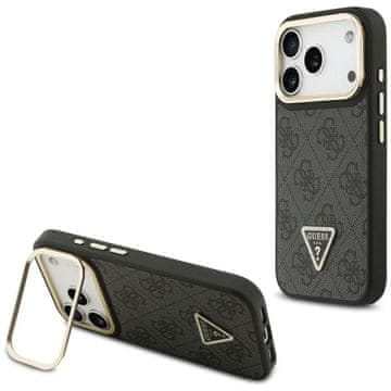 Guess Guess Futrola 4G Pu S Trokutastim Logom I Postoljem Za Iphone 17 Pro S Magsafe Kamerom