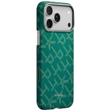 Pitaka Pitaka Monogram Zlatno/Crvena Ultra Tanka Futrola Za Iphone 17 Pro Max, Modna