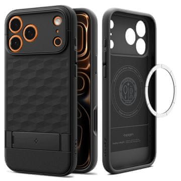 Spigen PARALLAX "S" MAG MAGSAFE IPHONE 17 PRO MAX MAT CRNI