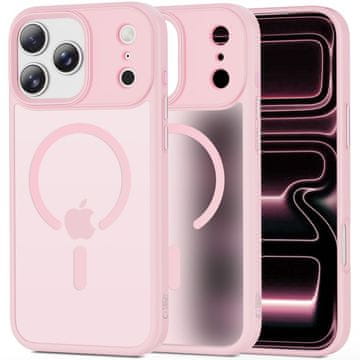 Tech-protect Futrola Magmat MagSafe za iPhone 17 Pro Max - elegantna mat ružičasta