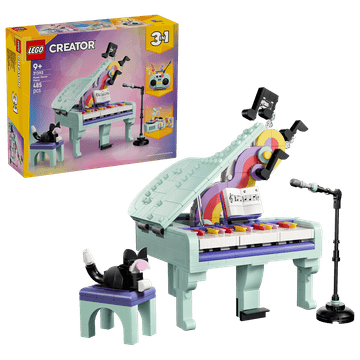 LEGO Creator Glazbeni ukras – klavir s mačkom 31392