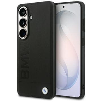 Bmw kožna maska Hot Stamp MagSafe za Samsung Galaxy S26 crna
