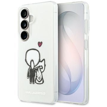 Karl Lagerfeld IML Karl&Choupette MagSafe maskica za Samsung Galaxy S26 prozirna