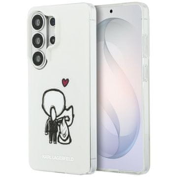 Karl Lagerfeld IML Karl&Choupette MagSafe maskica za Samsung Galaxy S26 Ultra prozirna