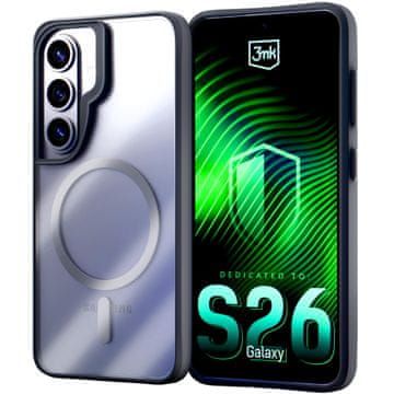 3MK Samsung Galaxy S26 - satenska oklopna futrola za magazin