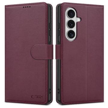 Tech-protect Tech-Protect Novčanik Za Galaxy S26 Zaštitna Futrola S Džepom Za Kartice Ljubičaste Boje