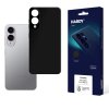 3MK Hardy silikonska futrola za Samsung Galaxy S25 Edge, crna