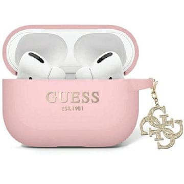 Guess Guess Guap2Lecg4P Futrola Za Airpods Pro 2 (2022 2023) Tekući Silikon Sa Šljokicama