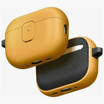 UNIQ Uniq Clyde Futrola Za Airpods Pro 3 Generacije Žuto-Siva Za Ljubitelje Tehnologije