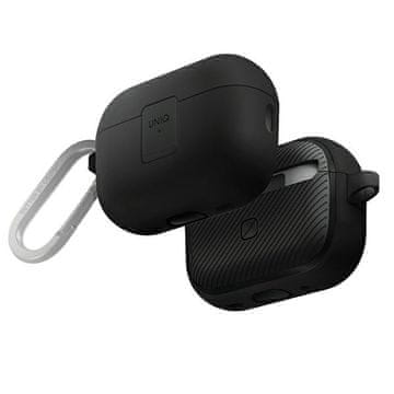UNIQ Clyde Lock futrola za AirPods Pro 2 (2022/2023) crno-tamno siva