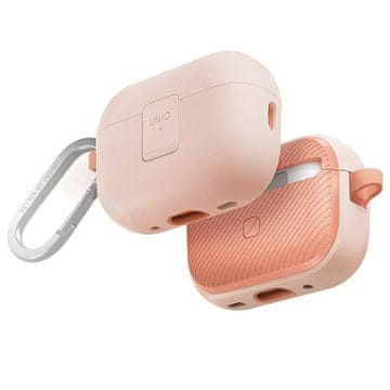 UNIQ Uniq Clyde Lock Futrola Za Airpods Pro 2 (2022 2023) Puderasto Ružičasta