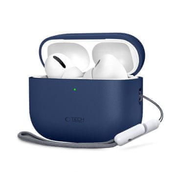 Tech-protect TEHNIČKI ZAŠTITNI SILIKONSKI APPLE AIRPODS PRO 3 TAMNOPLAVE BOJE