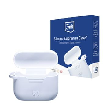 Dodatki - Apple AirPods 4 - 3mk Silicone AirPods futrola bijela
