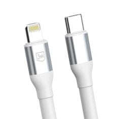 3M Dodatna oprema - 3mk Hyper kabel N-SERIES C na Lightning 3m PD 3.0 9V/3A 27W Bijeli