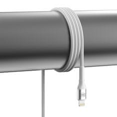 3M Dodaci - 3mk Hyper kabel N-SERIES A na Lightning 2m QC 3.0 5V/2.4A 12W Bijeli