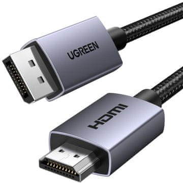 Ugreen Displayport Kabel 1,5 M Na Hdmi Za Računalni Monitor S 4K Prijenosom