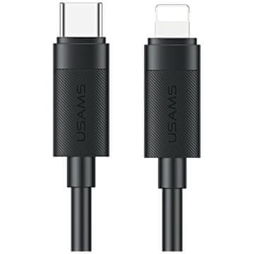 USAMS U94 30W USB-C na Lightning kabel 1m crne boje
