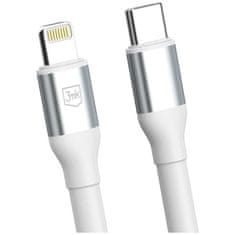3MK Hyper kabel N-serije USB-C na Lightning 3m PD 3.0 9V/3A 27W bijeli