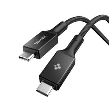 Spigen EB24015CC ESSENTIAL TYPE-C KABEL 240W 150CM CRNI