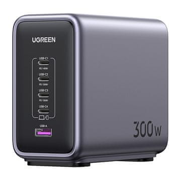 Ugreen Ugreen Cd333 Nexode Usb 4X Usb-C Na Lightning 300W + Zidni Punjač