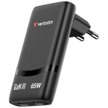 Verbatim Verbatim Fold N Go Gan 65W Zidni Punjač Za Iphone I Android