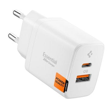 Spigen Spigen Essential Punjač Ee202Eu 20W 2-Priključni Za Iphone Punjenje 2 Uređaja