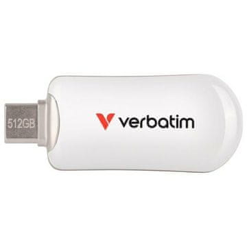 Verbatim Verbatim Usb-C Usb Uključivač 512 Gb Plectra Za Prijenosna Računala I Mobitele Brza Memorija