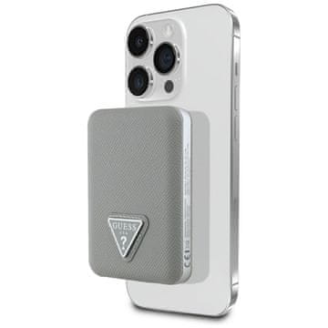 INNA Guess Powerbank Bruseni Trokutasti Za Magsafe 5000Mah 15W Usb-C Bež