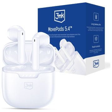 3MK TWS Movepods Bluetooth 5.4 slušalice za mobilne uređaje