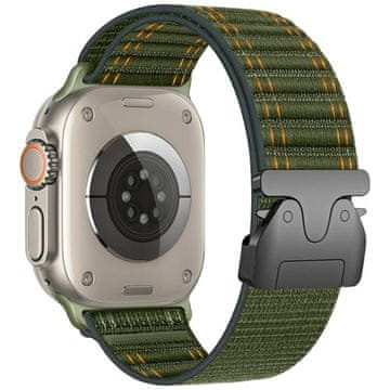 INNA Beline Tkani Najlonski Dijagonalni Remenik S Padobranom Za Apple Watch 38 40