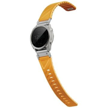 UNIQ Fluo x Smart-Fit remen za Garmin 22 mm narančaste boje